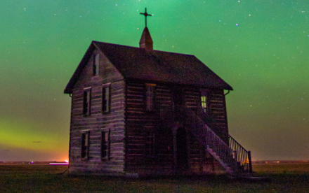 The Light Shines Down From The Heavens